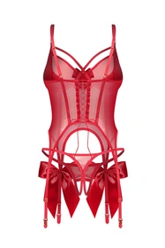 Obsessive Gifty Red corset & thong Gorset sexy, red