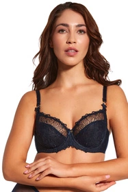 Bella Misteria 18-32 Subtelna Pokusa Biustonosz miękki, granatowy