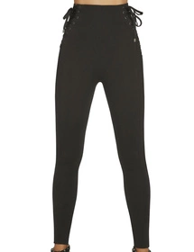 Bas Bleu Sansa Legginsy klasyczne, black