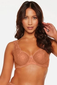 Bella Misteria 50-102 Morelowa Iluzja Biustonosz miękki, morelowy