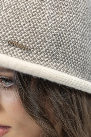 Vivisence 7044 Nakrycie głowy kapelusz, beżowa pepitka