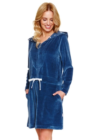 Doctor Nap SWO.1008 Nocna szlafrok, deep blue