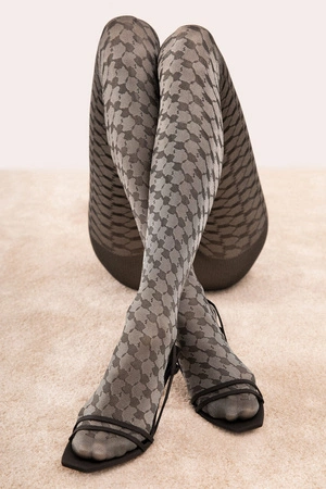 Fiore The French 30 DEN G6098 Wyrób pończoszniczy rajstopy, black