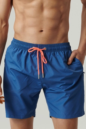 Atlantic KMB-223  Kostium kąpielowy bermudy, niebieski