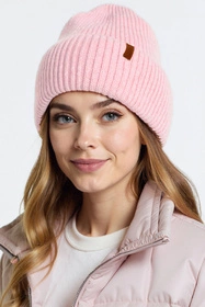 Vivisence 70113 Nakrycie głowy czapka, różowy