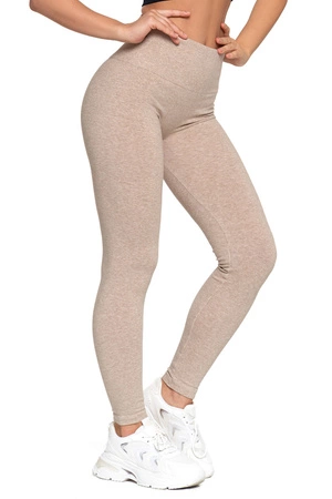 Moraj RDL2300-005 Ocieplane Legginsy klasyczne, beige melange