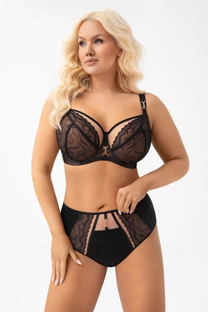 Gorsenia K975 Latika Biustonosz miękki, czarny