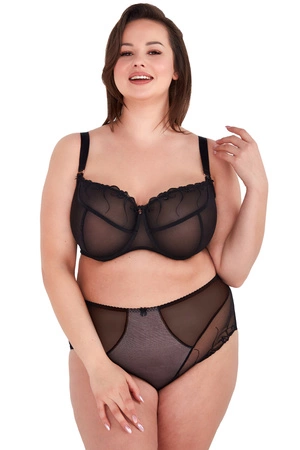 Gaia 1221M Kira Maxi Biustonosz miękki, czarny