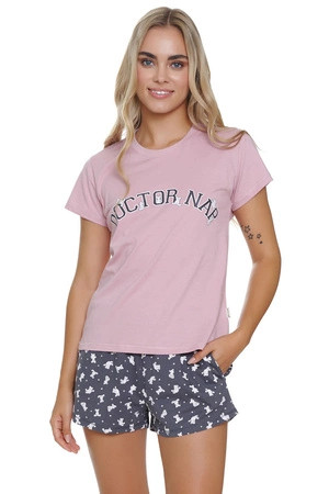 Doctor Nap PM.5347 Nocna piżama, papaya