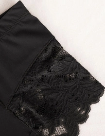 Wol-Bar Slimea Majtki figi modelujące, czarny