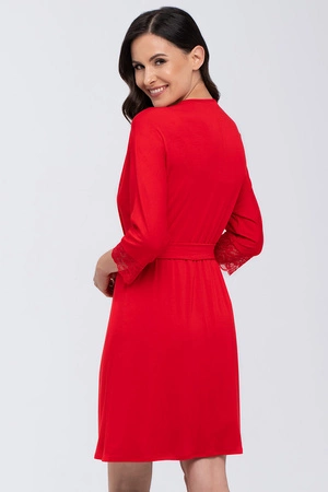 Babella Arlena Nocna szlafrok, czerwony