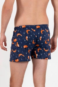 Italian Fashion Witalis Majtki bokserki, druk/granat