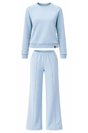 Vivisence 9208kmpl Komplet bluza+spodnie, błękitny