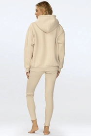 Dkaren Oseye-Kpl Komplet legginsy + bluza, beż