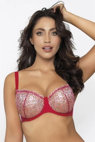 PariPari Candice Biustonosz miękki, pink-red