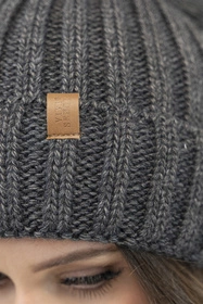 Vivisence 70100Kmpl Komplet czapka+komin, grafitowy