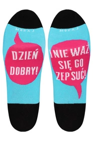 Moraj CSD170-546N Skarpety stopki, patt 2-niebieski