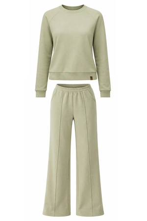 Vivisence 9208kmpl Komplet bluza+spodnie, oliwkowy