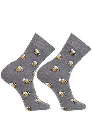 Moraj CML350-075 Skarpety za kostkę, light grey melange