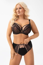 Gorsenia K975 Latika Biustonosz miękki, czarny