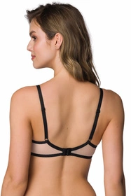 Mat 3804/2 Frances Biustonosz miękki, beż-czarny