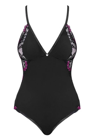 Obsessive Vanessme teddy Body sexy, czarny