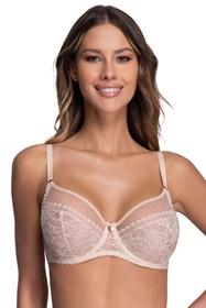 Ava 1396 Crystal Maxi Biustonosz miękki, beige