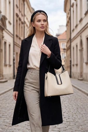 Vivisence T0029 Torebka do ręki, beżowy