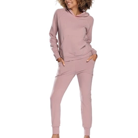 Dkaren Seattle Dres homewear, pudrowy róż