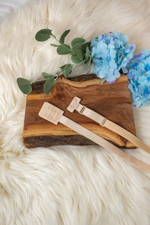 Vivisence 8002 Akcesoria do biustonosza pasek obniżający zapięcie, beżowy