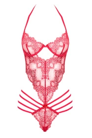 Beauty Night Denver teddy BN6532 Body sexy, cherry