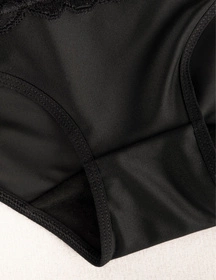 Wol-Bar Kaja Majtki figi modelujące, czarny