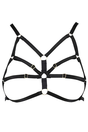 Passion Armanda bra Biustonosz półbiustonosz, black