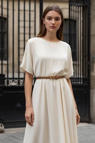 Vivisence P0003 Pasek skórzany, brown