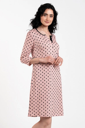 Italian Fashion Marit r.3/4 Nocna koszula, druk/różowy