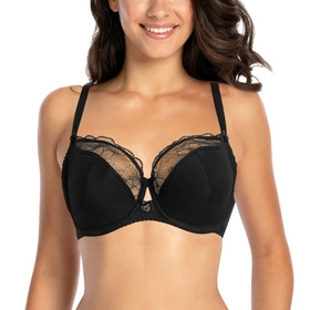 Gaia 1059 Ursula Biustonosz półusztywniany, czarny