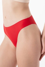 Julimex Heart Simple Brasil Majtki brazyliany, czerwony