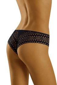 Wol-Bar Diamond 3519 Majtki brazyliany, czarny