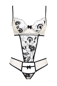 Beauty Night Savannah teddy BN6611 Body sexy, black