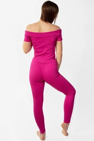 Dkaren Bayo-Kpl Komplet legginsy + bluzka, fuksja