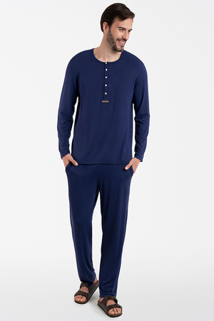 Italian Fashion Amigo d�.r. d�.sp. Nocna pi�ama, granat