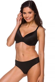 Lupo 138 Biustonosz usztywniany, czarny