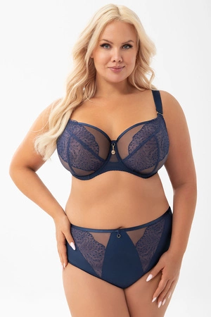 Gorsenia K911 Narcisa Majtki figi, granatowy