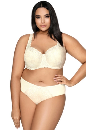 Mat 053/22 Carmela Big Biustonosz usztywniany, kremowy