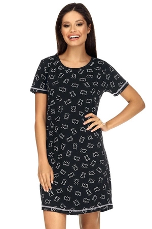 Lorin P-1579 Nocna koszulka, czarny