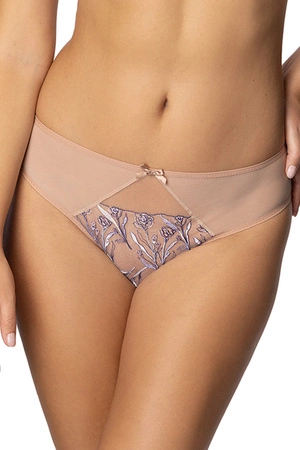 Gaia 1306B Odelia Majtki brazyliany, beżowo-niebieski