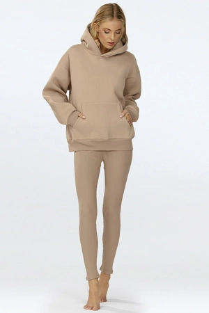 Dkaren Oseye-Bl Bluza nierozpinana, cappuccino