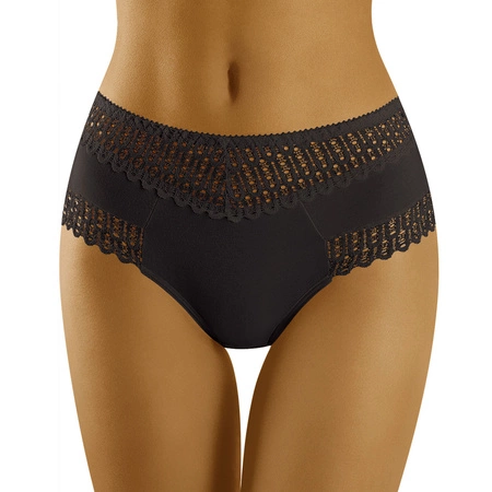 Wol-Bar Eco-To Majtki figi, czarny