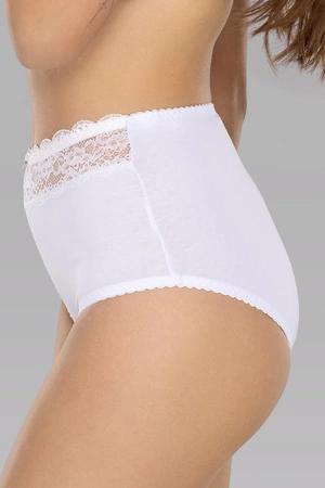 Mitex Eva 3-pak Majtki wysokie figi, biały