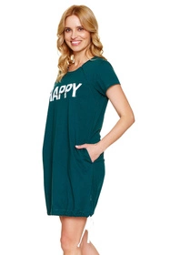 Doctor Nap TCB.9504 Nocna koszula, emerald